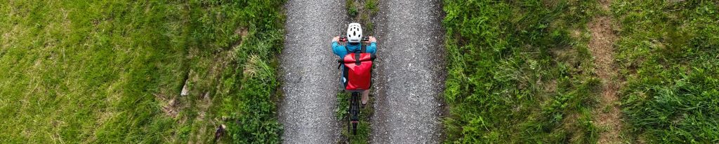 physio bewegt Ulm: mobile Hausbesuche in Ulm und Neu Ulm per Fahrrad aus der Vogelperspektive